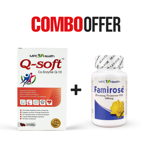 Q Soft (30s) + Famirose (30s) Provides Antioxidant Defense Against Oxidative Stress In PCOS & Regulate Hormonal Health)