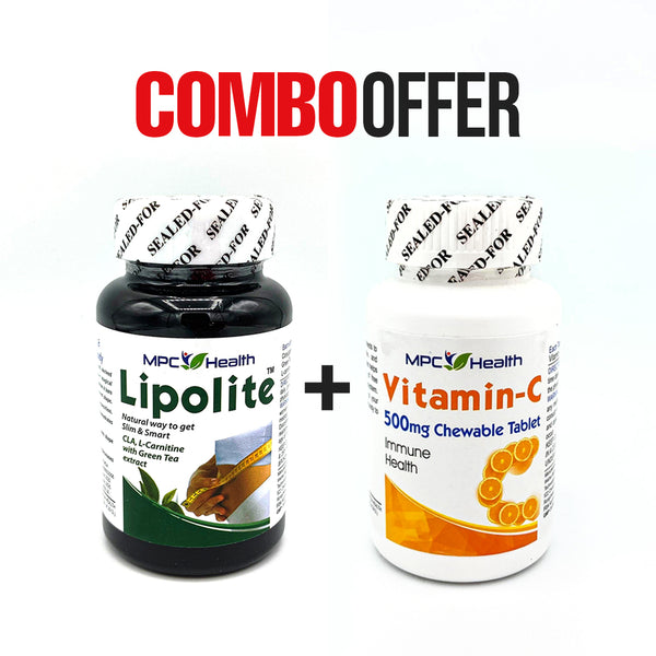 Buy Lipolite Softgel (30s) & Get Vitamin-C Free (Support Weight Loss + Promote Skin Health)