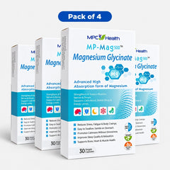 MP-Mag 500 Magnesium Glycinate pack of 4
