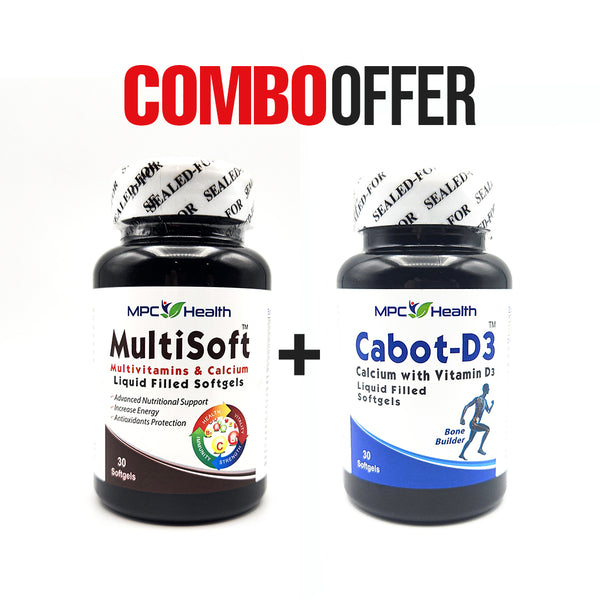 MultiSoft (30s) + Cabot-D3 (30s) (Fulfill Nutrients Need + Support Bones Density)