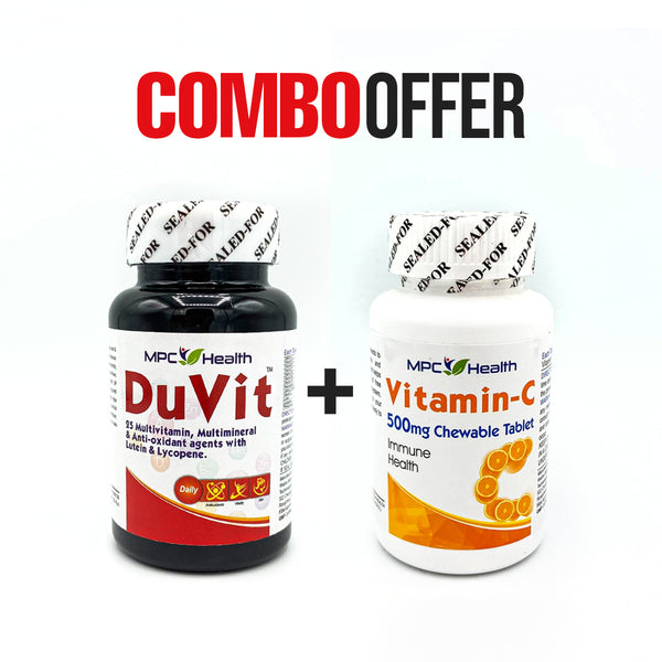 Buy Duvit & Get Vitamin-C Free (Prevent Nutritional deficiency + Promote Skin Health)