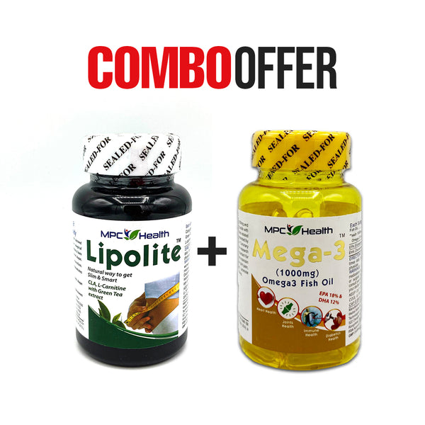 Lipolite + Mega3 (Weight loss + Boost Metabolism)