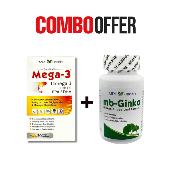 Mb-Ginko (60s)+Mega3 (30s) (Improve memory+Support Eyes health)