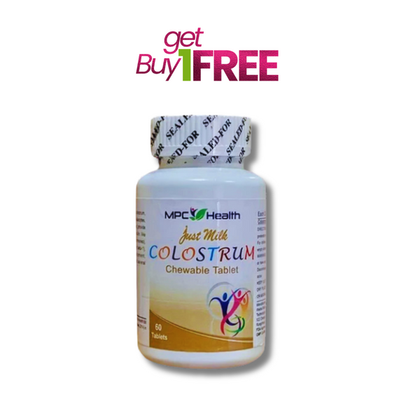 Just Milk Colostrum Chewable Tablets (60s) (Overall Growth and development, immune booster, energy, Mental Focus)