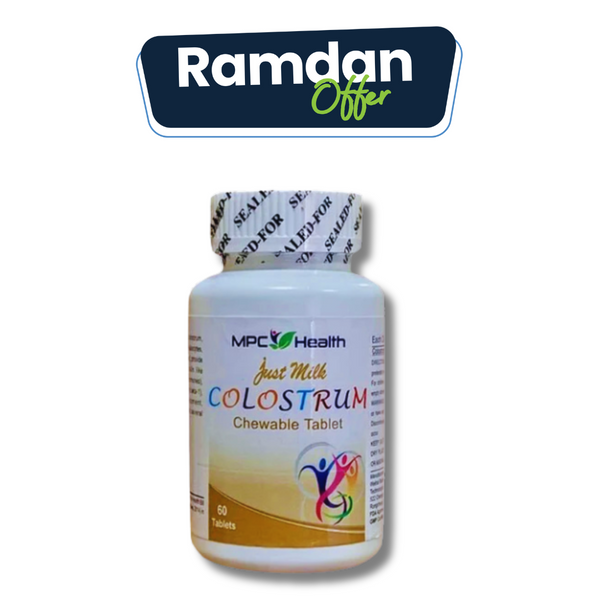 Just Milk Colostrum Chewable Tablets (60s) (Overall Growth and development, immune booster, energy, Mental Focus)