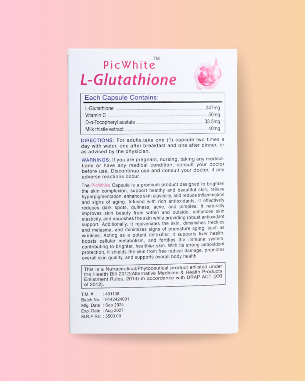 Skin Lightening & Wellness Pack