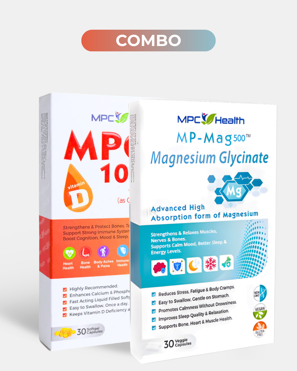 Vitamin-D & Magnesium Duo