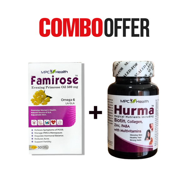 Famirose (30s)+Hurma (30s) (SUPPORT SKIN,HAIR,NAIL WITH HORMONAL BALANCE)