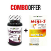 Hurma (60s)+Mega3 (30s) (Support Skin, Hairs, Nails + Boost Hair Growth and Prevent Hair Fall with Skin Hydration)