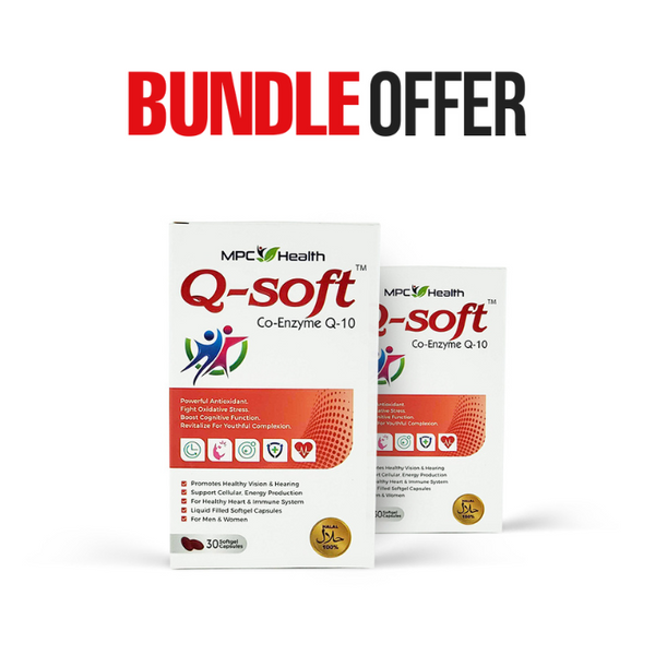 Q-Soft (30s) (Bundle Offer) (Support cellular energy, antioxidant defense, and fertility for both men and women while overcoming all sorts of weakness)