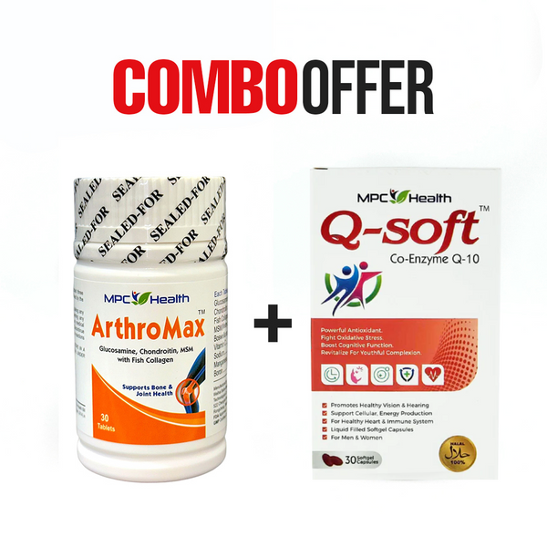 Arthromax (30s) + Q Soft (30s) Boosts Joint Health & Improves Lubrication