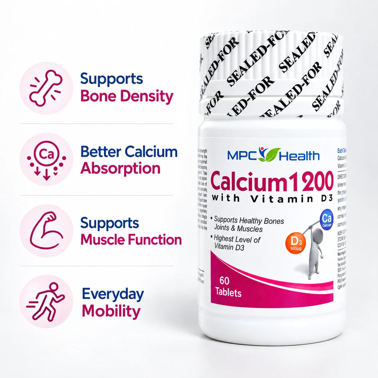 Calcium 1200 benefits