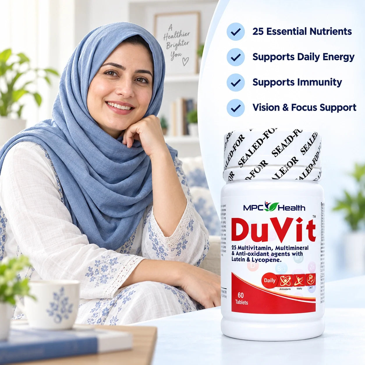 DuVit (60 Tablets) benefits