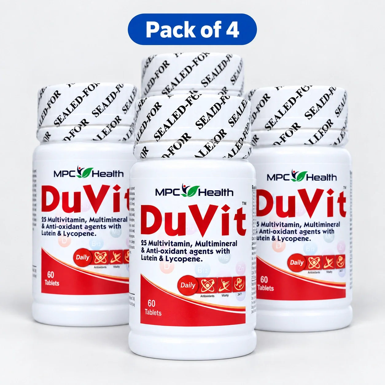 DuVit (60 Tablets) pack of 4