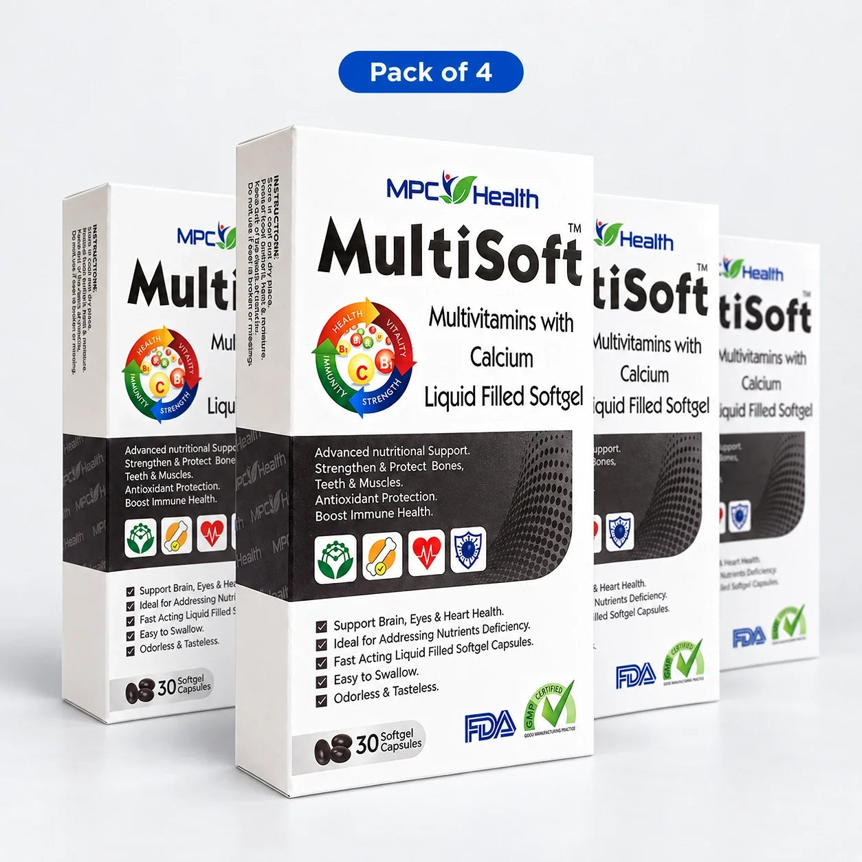 MultiSoft pack of 4