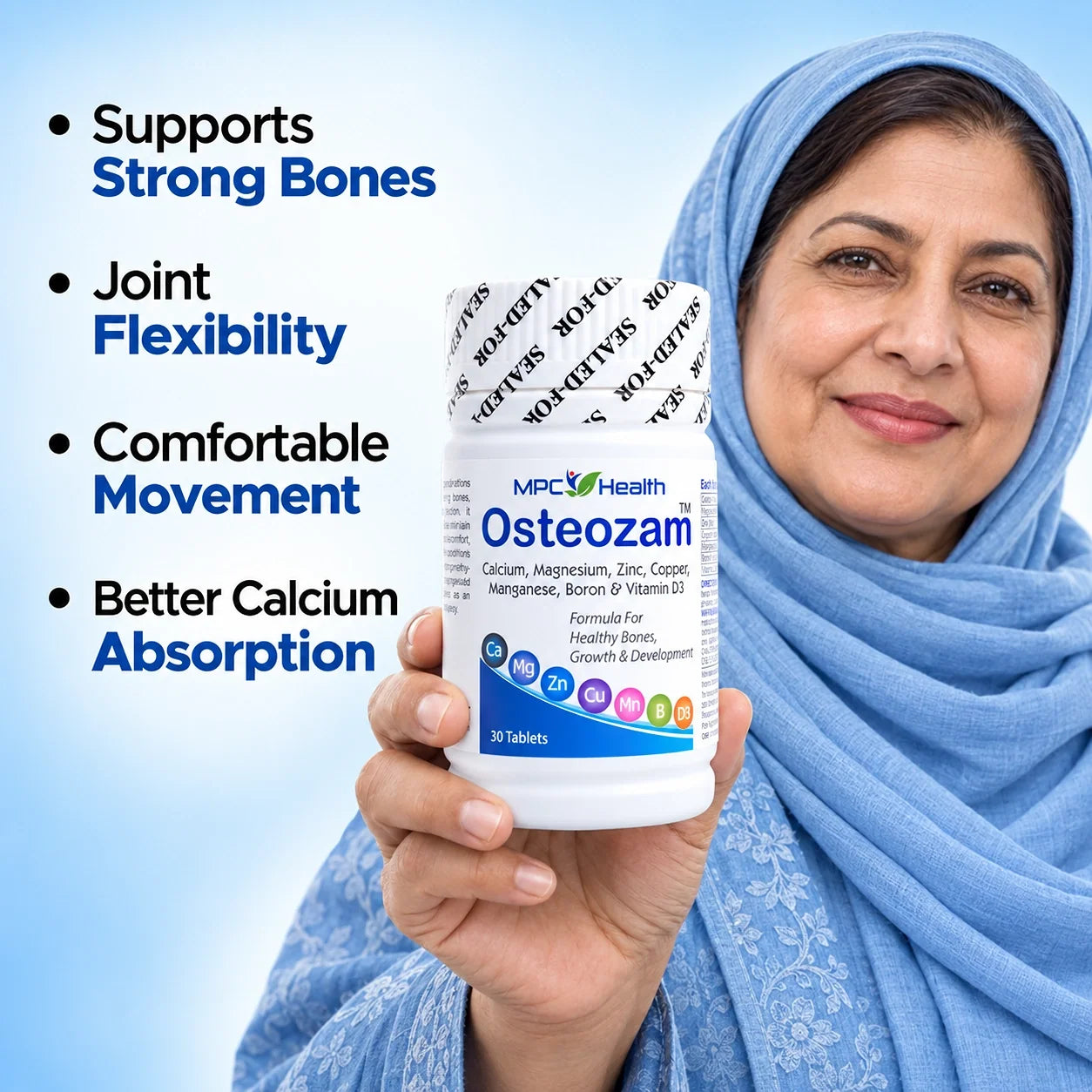 Osteozam benefits