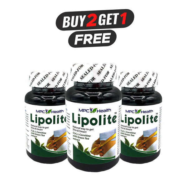 Buy 2 Lipolite (30s) Get 1 Lipolite (30s) Free (Natural Slimming Aid, Weight Reduction Support)